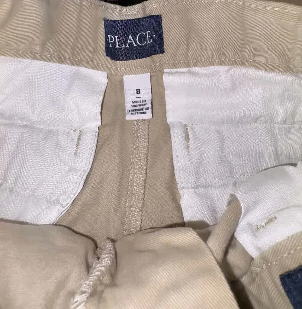 The Children's Place Boys SandwashChino Shorts Size 8 & Size 10